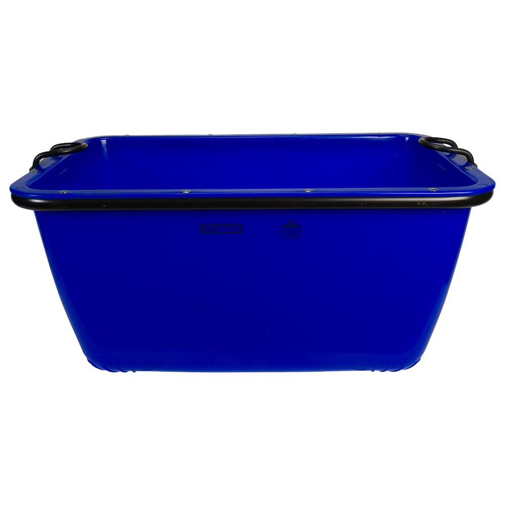 Craneable reinforced rectangular tub with heavy handle