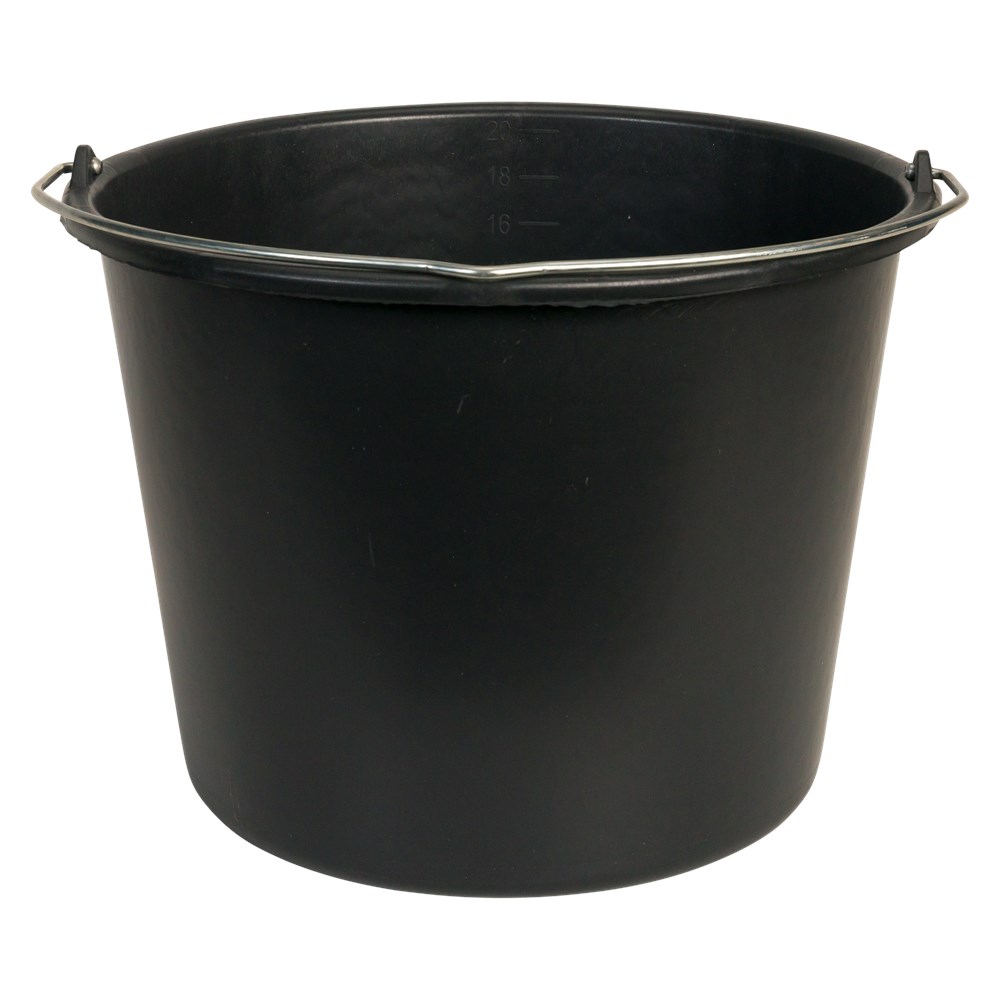 Durable bucket with knob handle and liter scale - Image 3