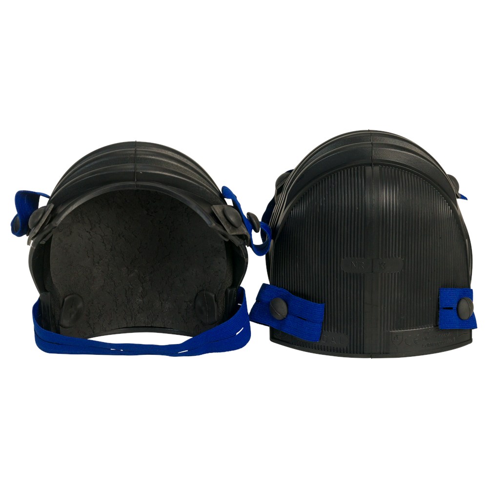 Knee protector Harmonica with interchangeable padding